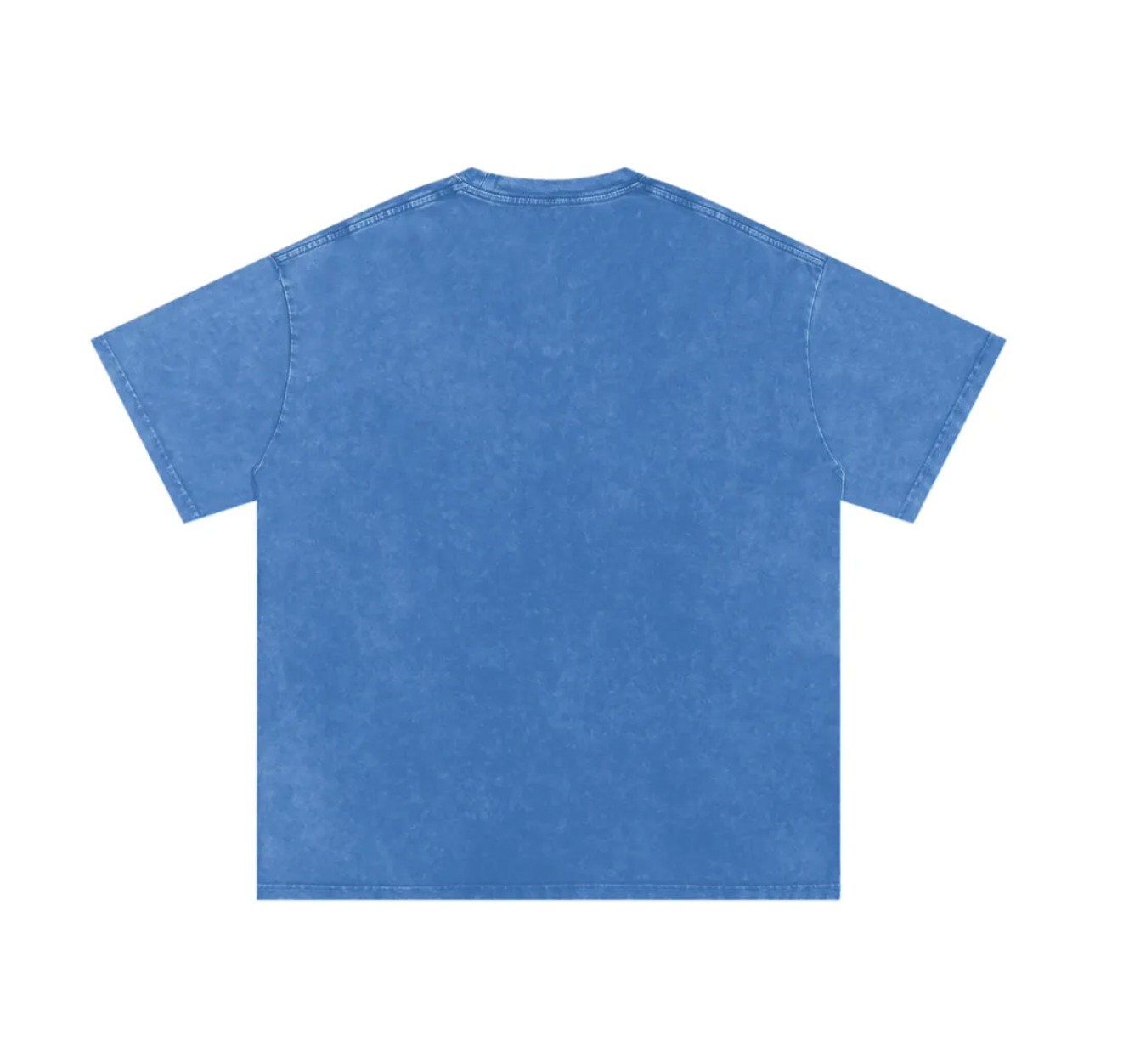 Protect Your Energy – Washed Blue Unisex Oversized Cotton Tee